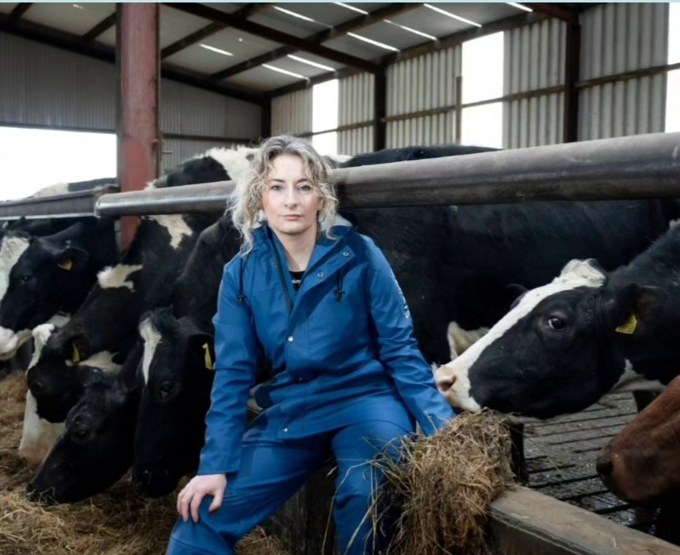 "Rita Maunsell owner of New Irish Agriwear brand Wawets"