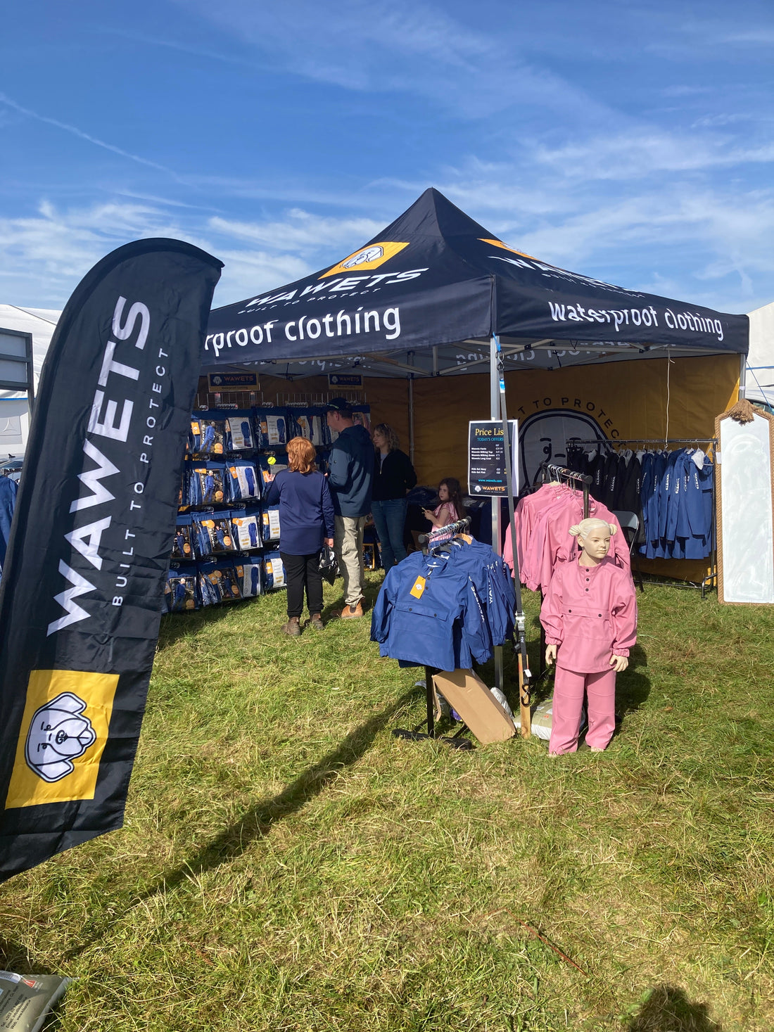 Getting ready for Tullamore Show/ WAWETS Agriwear